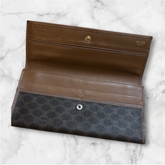 Celine Tan and Brown Monogram Accessory - Picture 6 of 11